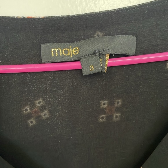 Maje Leona Foulard Print Blouse - Picture 3 of 9